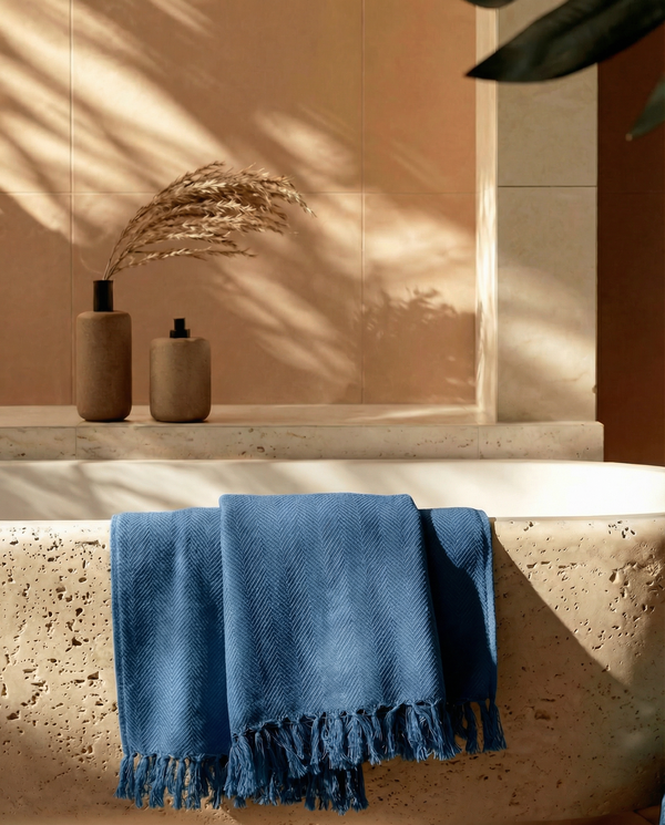 Chevron 100% Premium Cotton Hammam Towel
