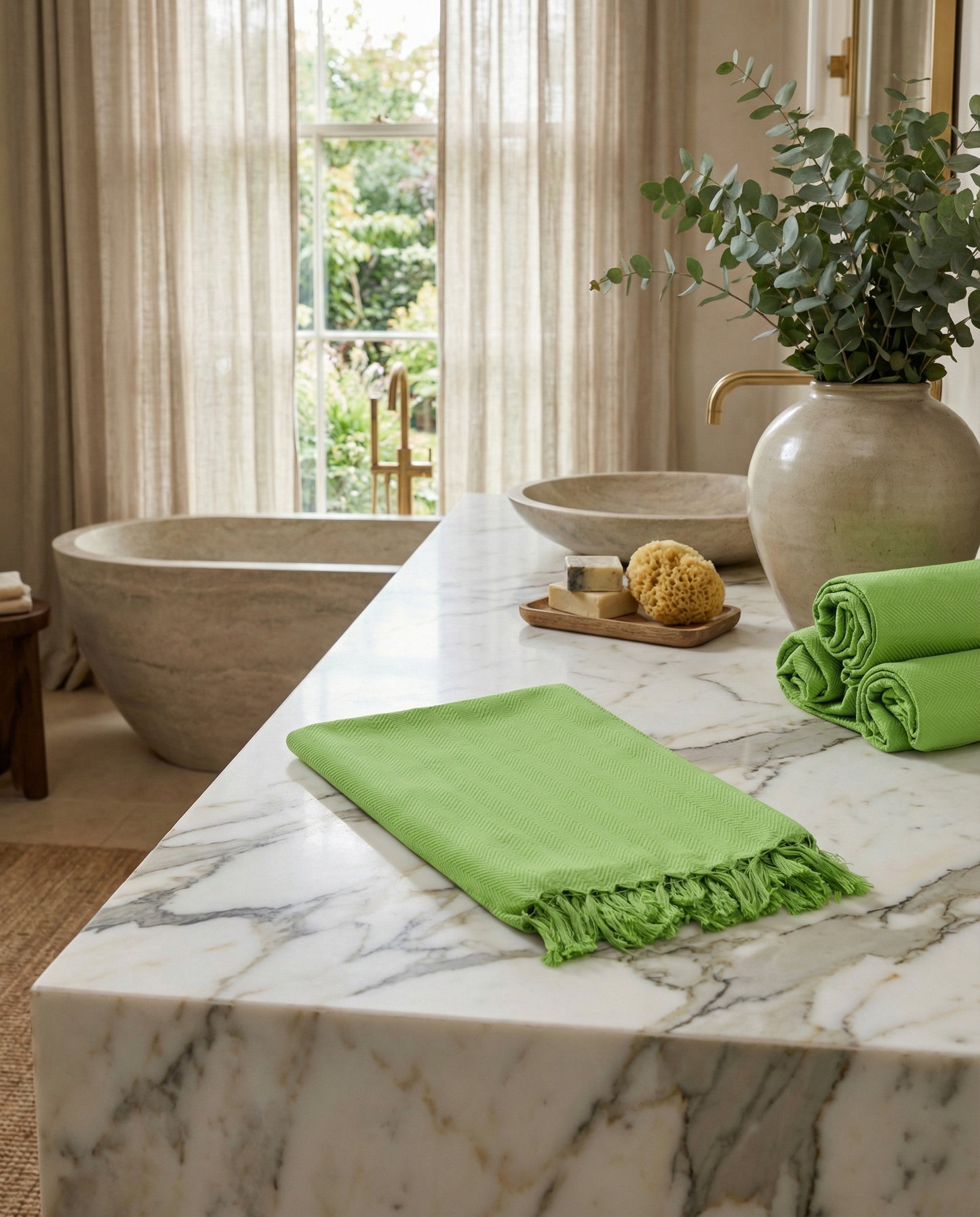 Chevron 100% Premium Cotton Hammam Towel