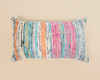 Handwoven Striped Rectangular Cushion - Naisha 102