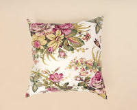 Vintage Jacquard Floral Tapestry Cushion - Veronica 101