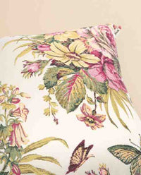 Vintage Jacquard Floral Tapestry Cushion - Veronica 101