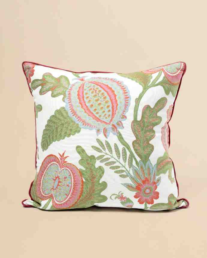 Textured Jacquard Lumbar Cushion - Placid 102