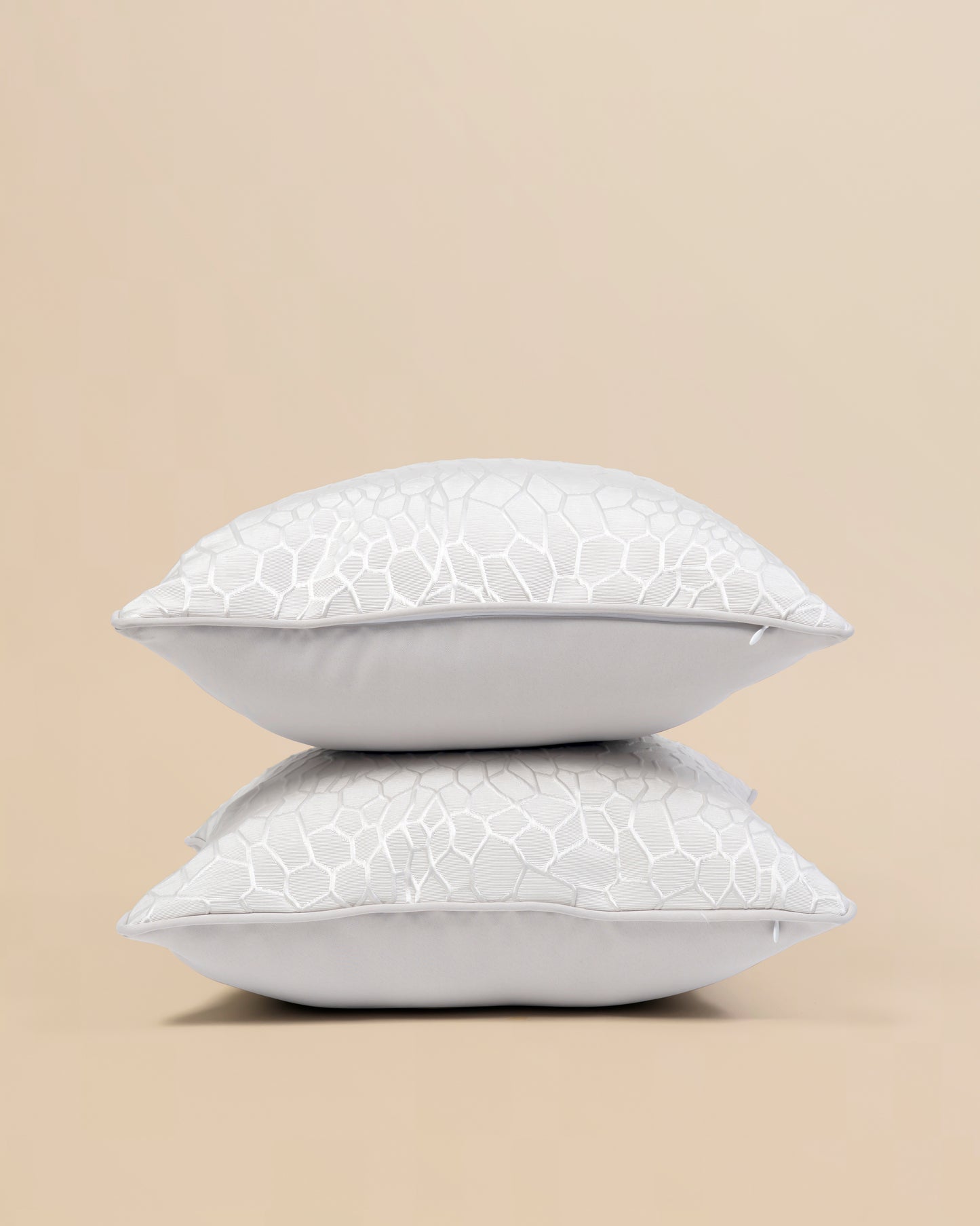 Textured Jacquard Mosaic Cushion - Kettle N 104