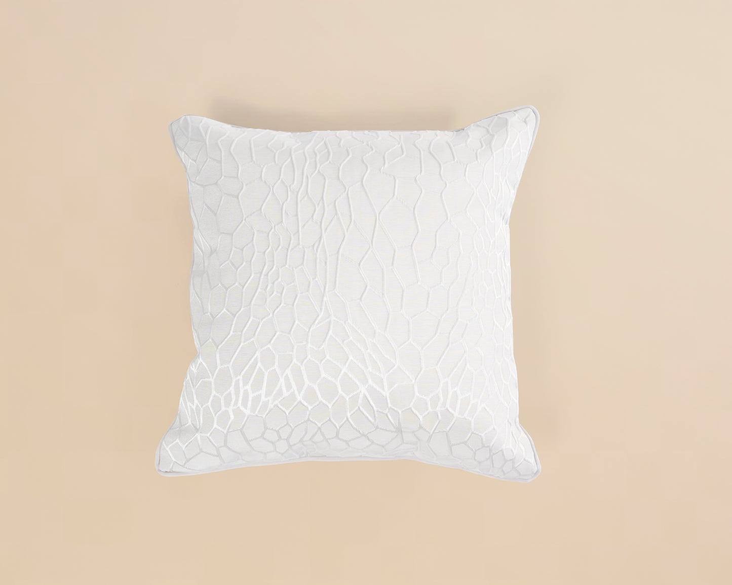 Textured Jacquard Mosaic Cushion - Kettle N 104