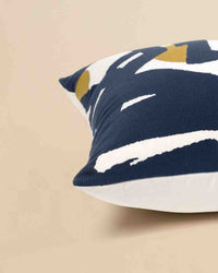 Bold Abstract Jacquard Cushion - Rut 101