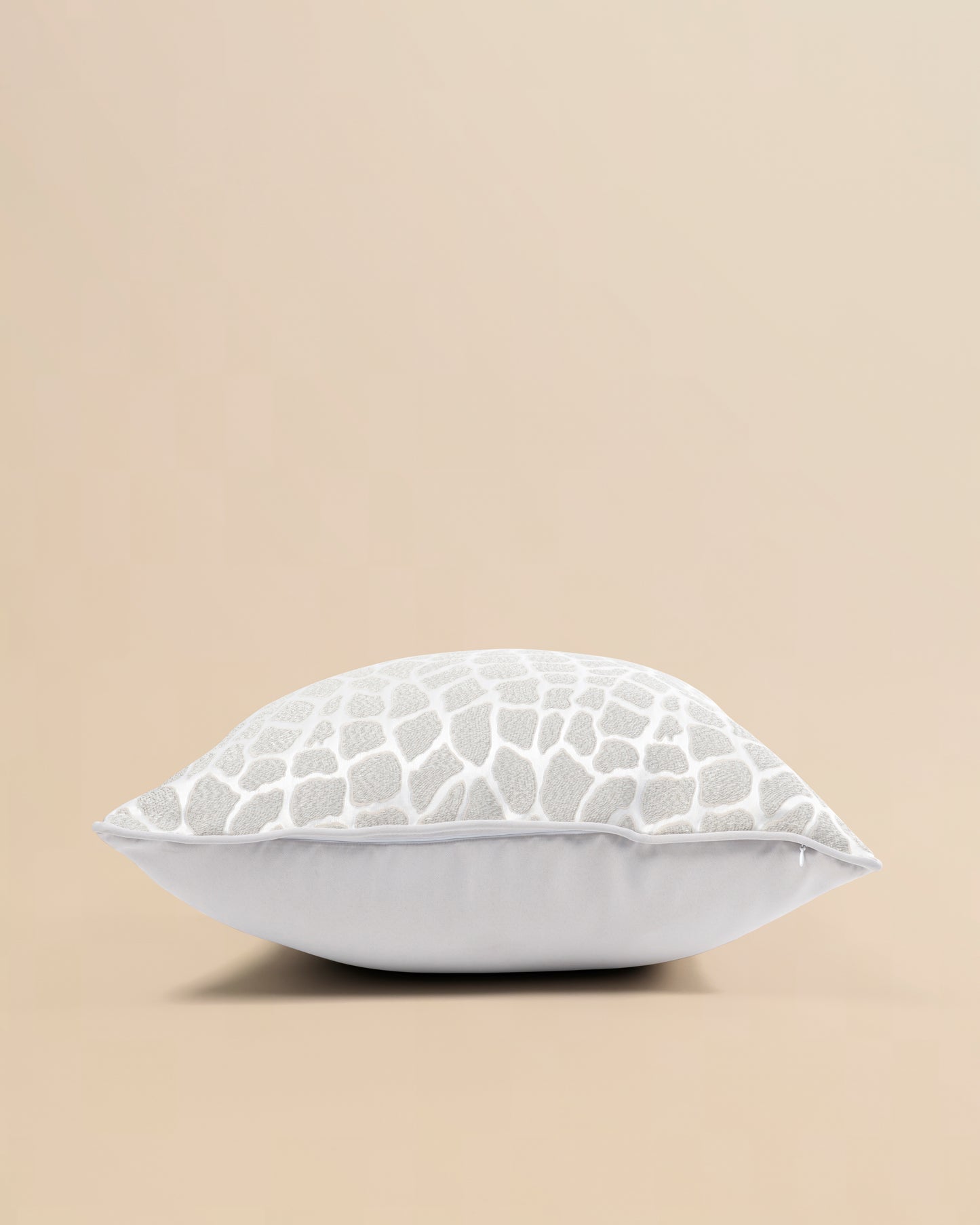 Luxury Pebble-Textured Jacquard Cushion - Melina 102