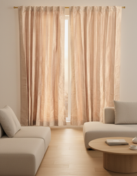 Dupion Silk Curtain - Silk Serenity
