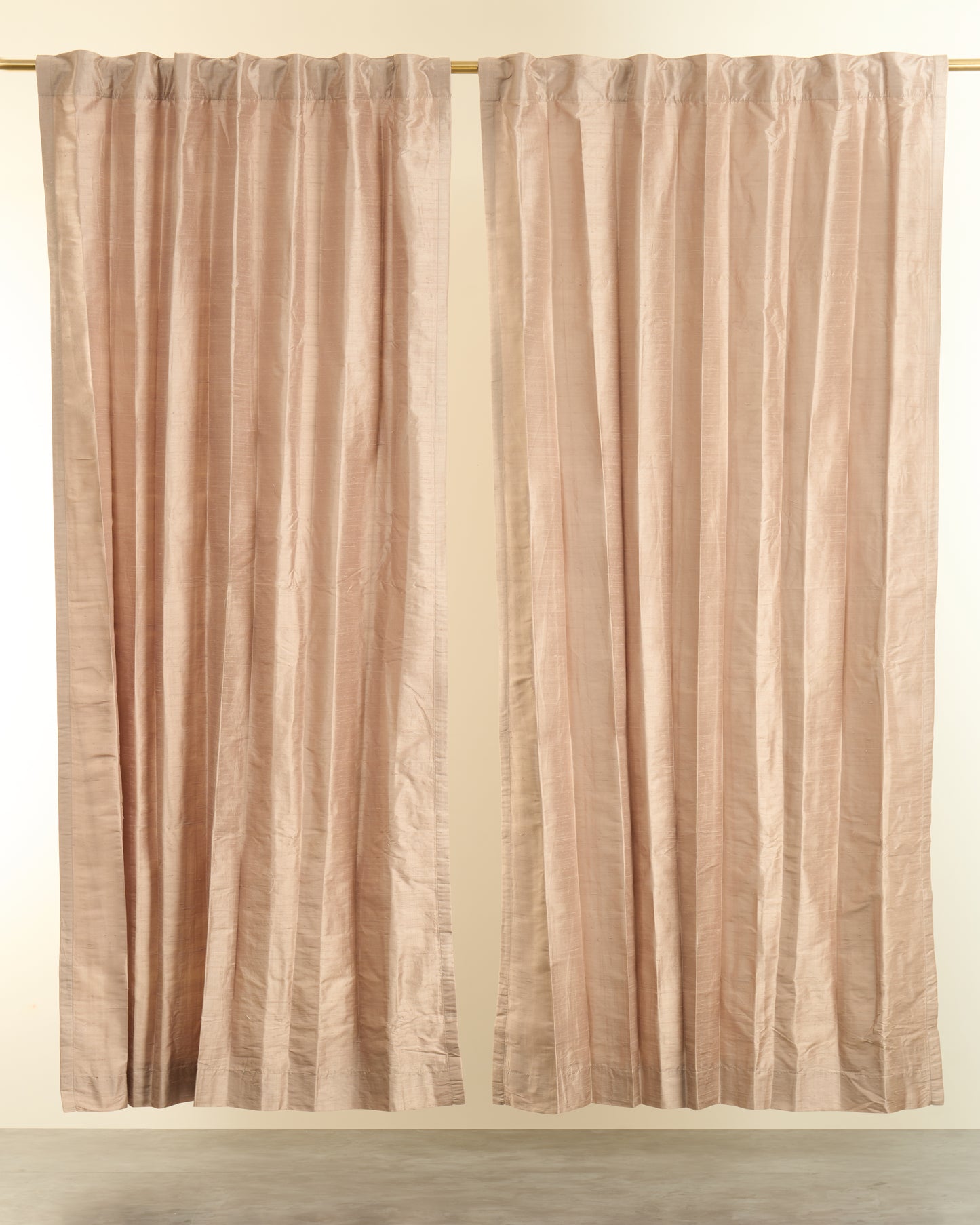 Dupion Silk Curtain - Silk Serenity