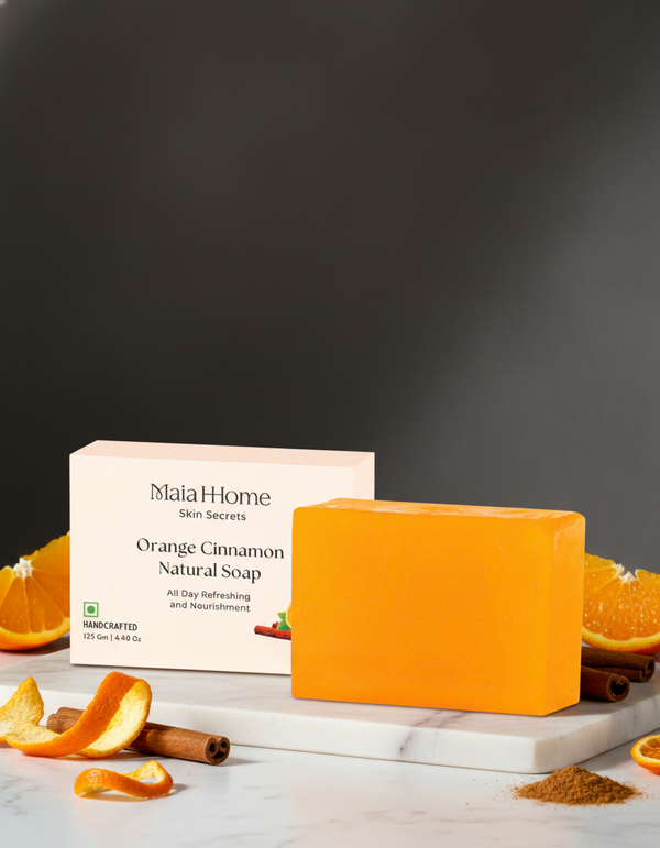 Orange Cinnamon Handcrafted Soap