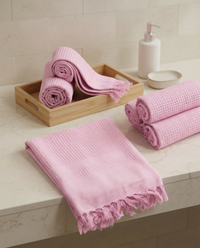 Waffle Wisper 100% Premium Cotton Hammam Towel