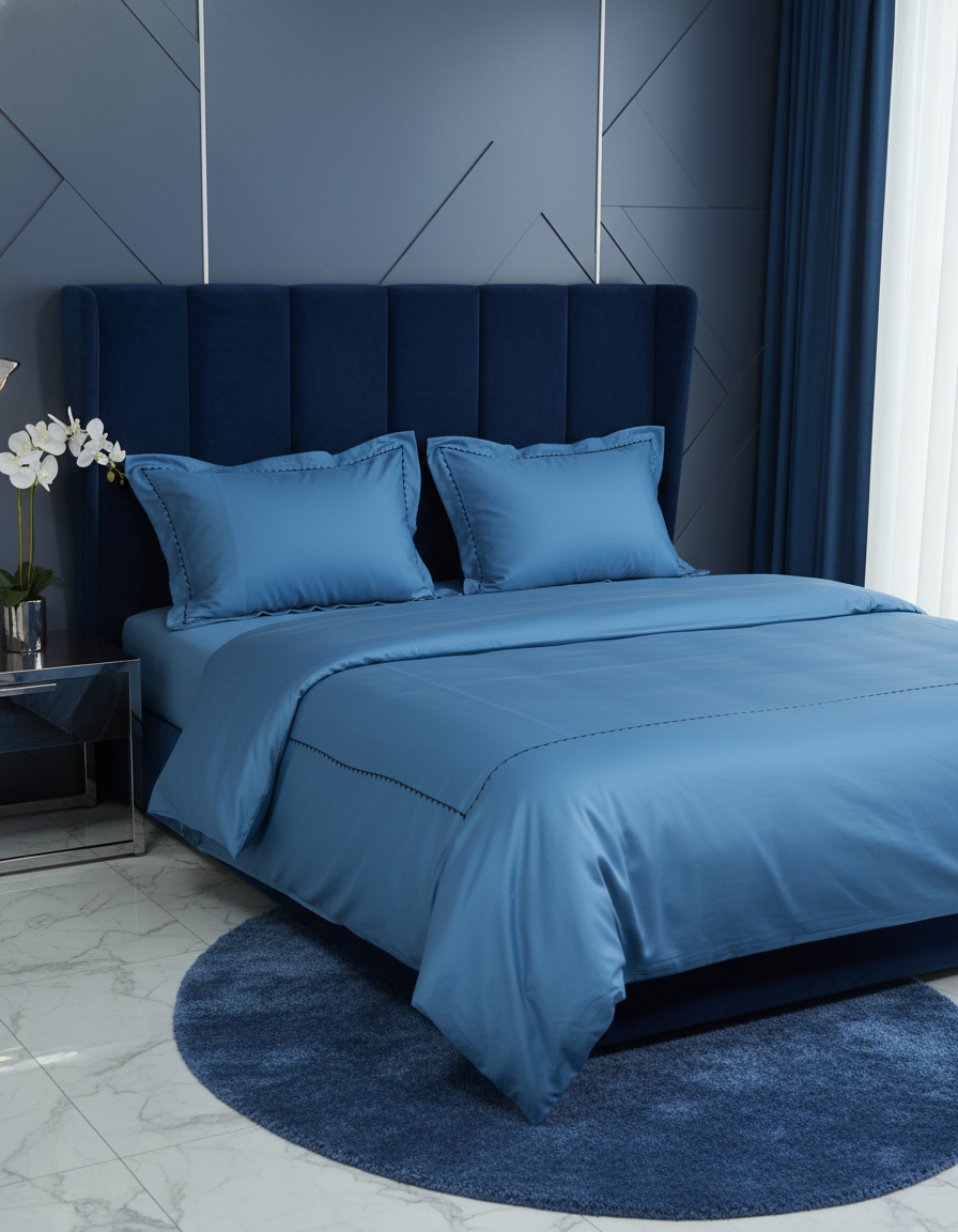KEFI – 400 TC Embroidery Duvet Cover