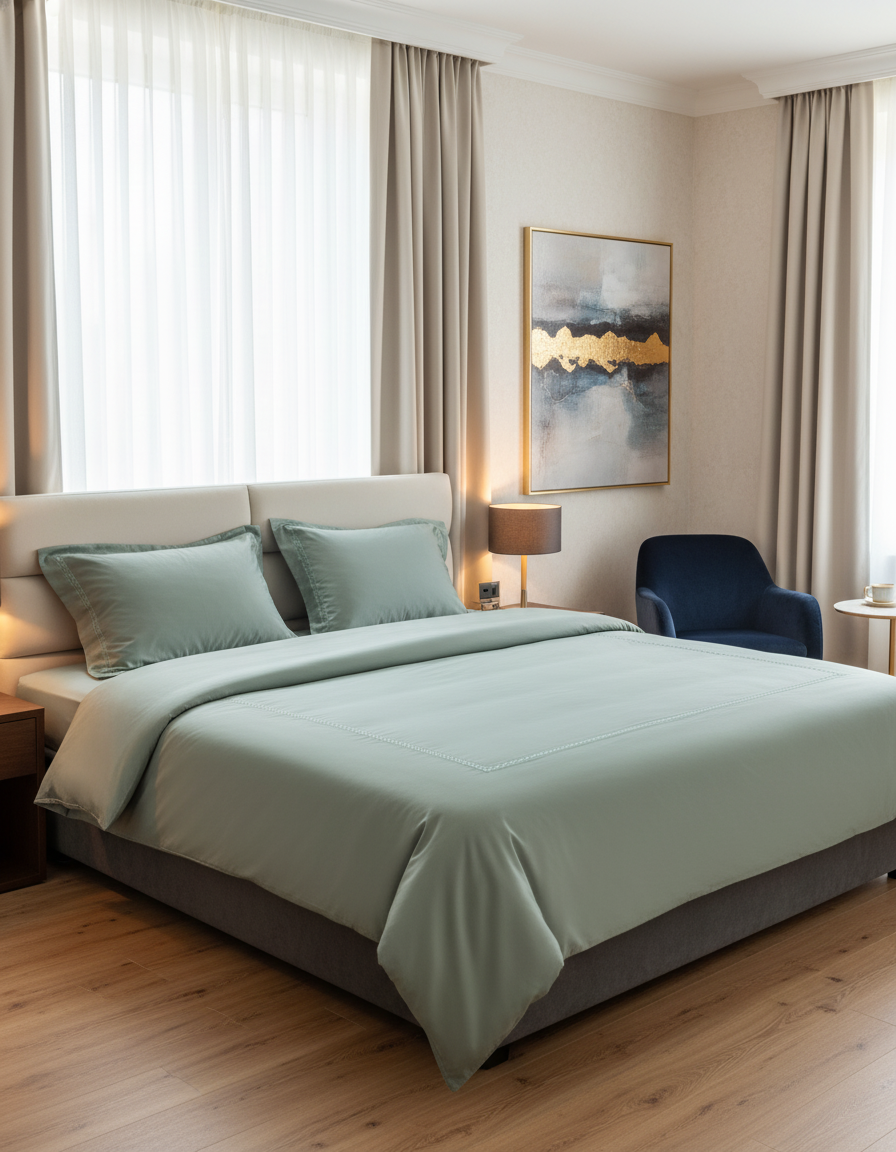 Reserver – 500 TC Embroidery Duvet Cover
