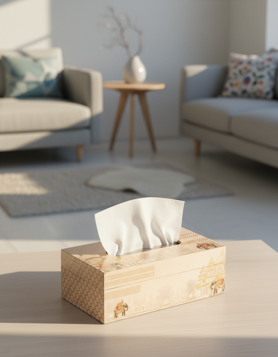 Traditional Tissue Box – D5