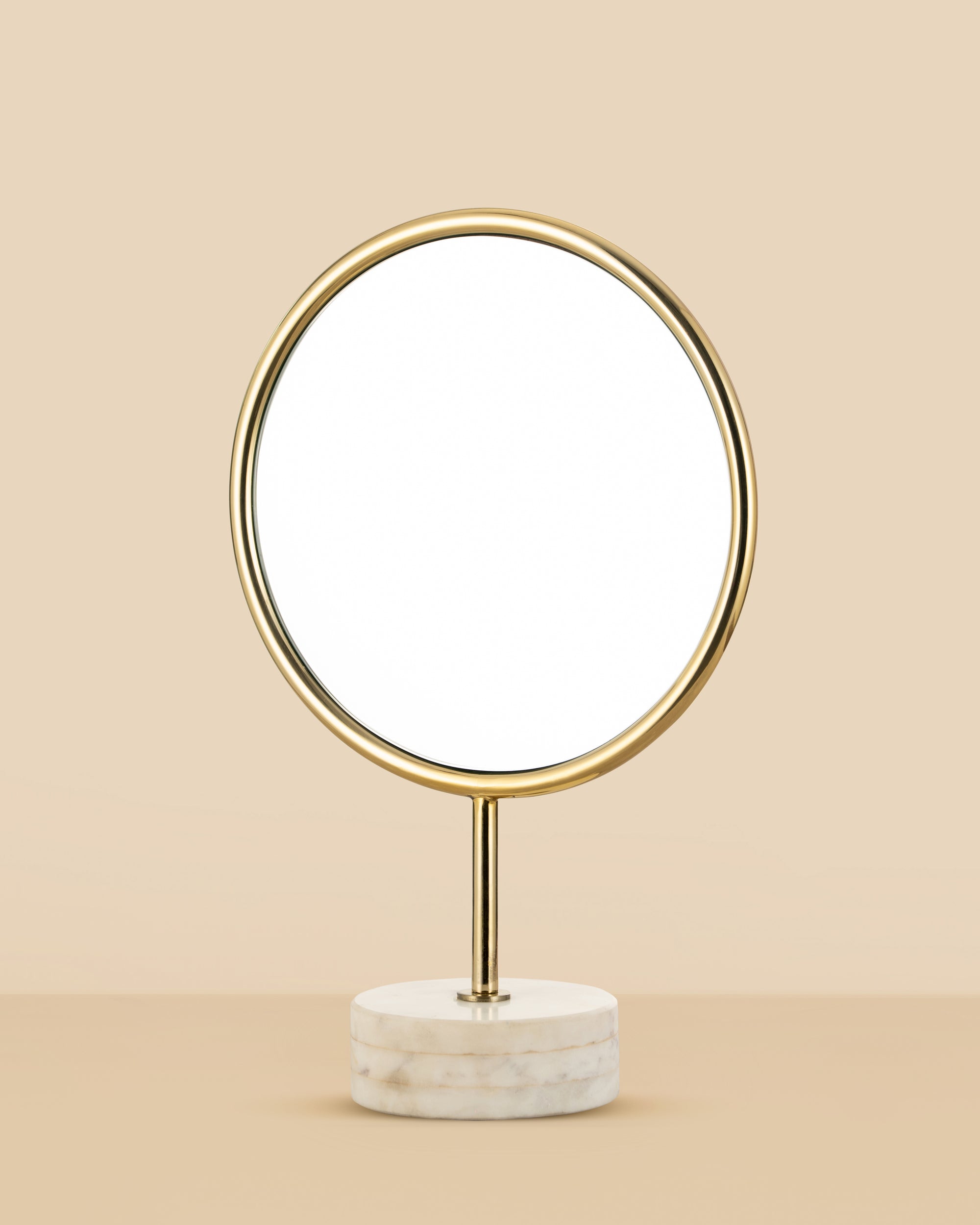 Table Top Round Mirror