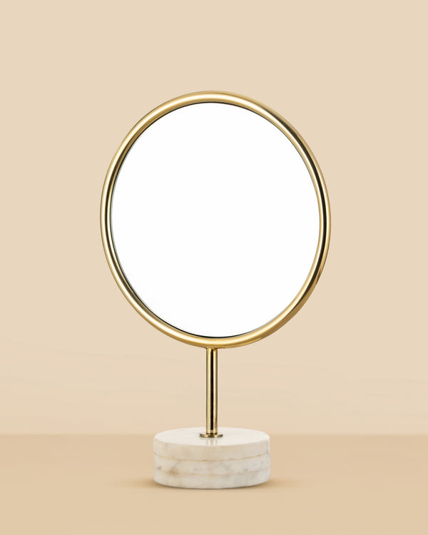 Table Top Round Mirror