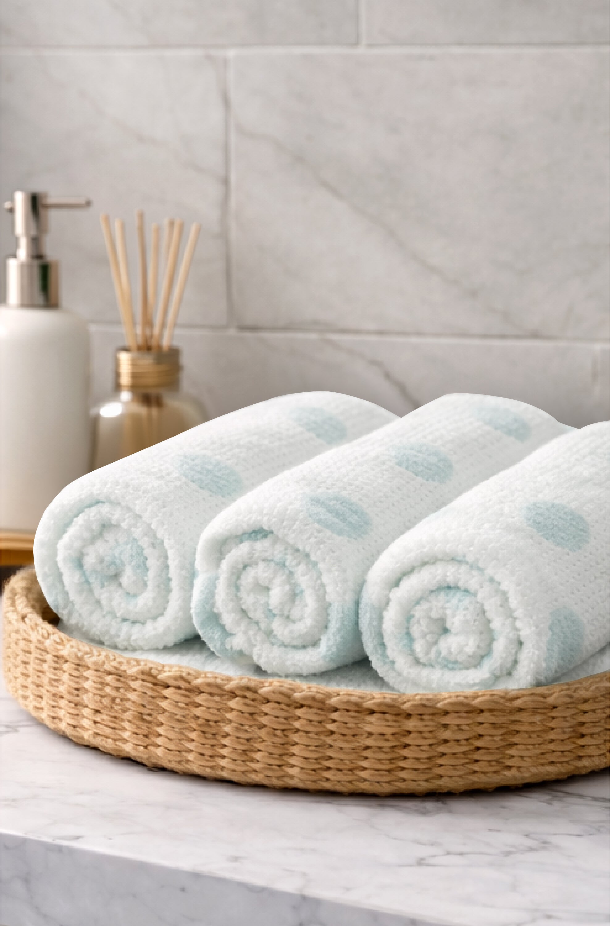 Yura 100% Premium Cotton Waffle Weave