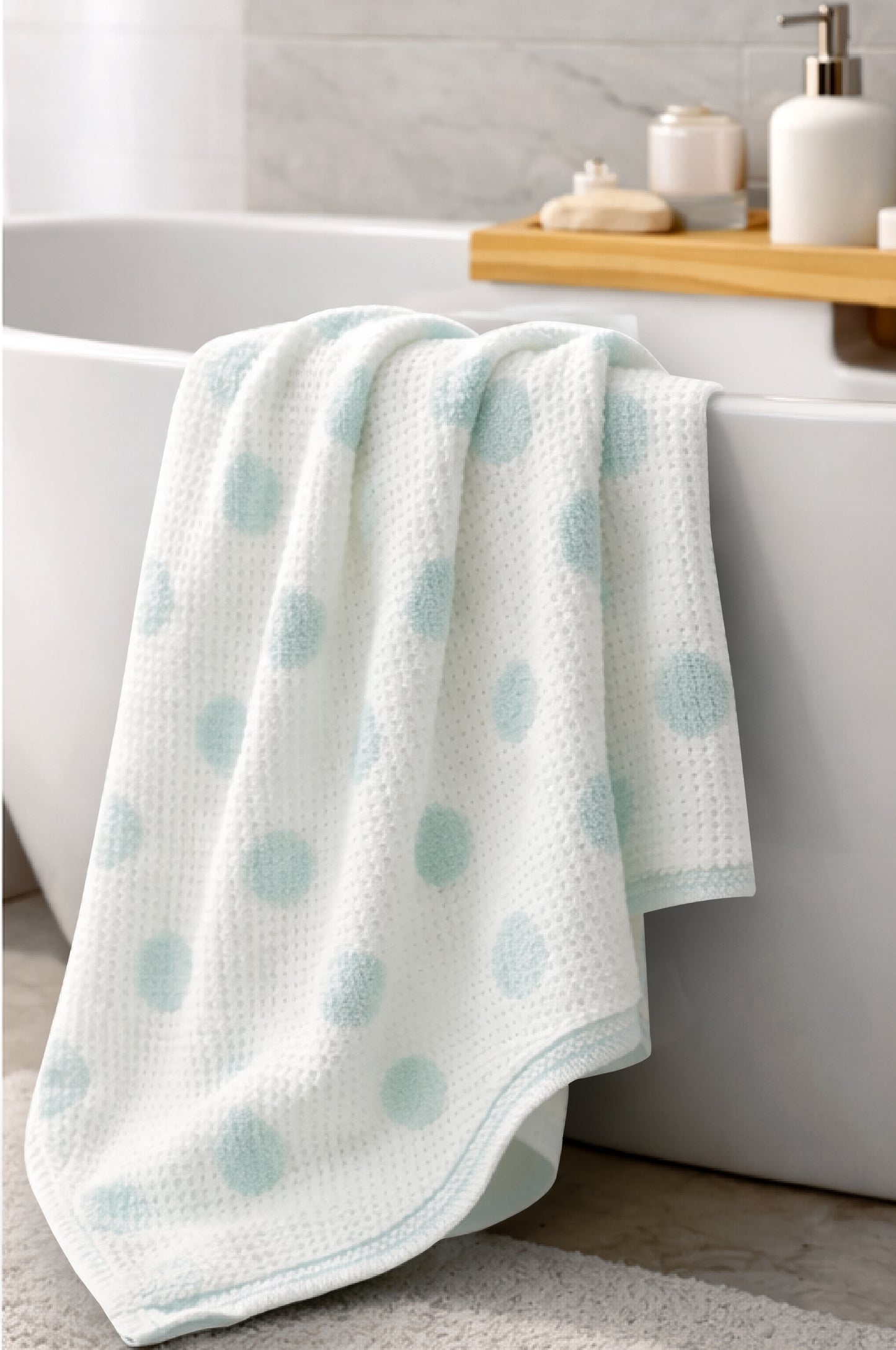 Yura 100% Premium Cotton Waffle Weave
