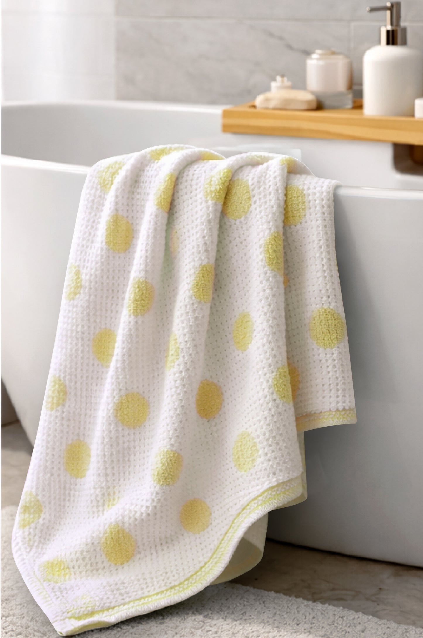Yura 100% Premium Cotton Waffle Weave