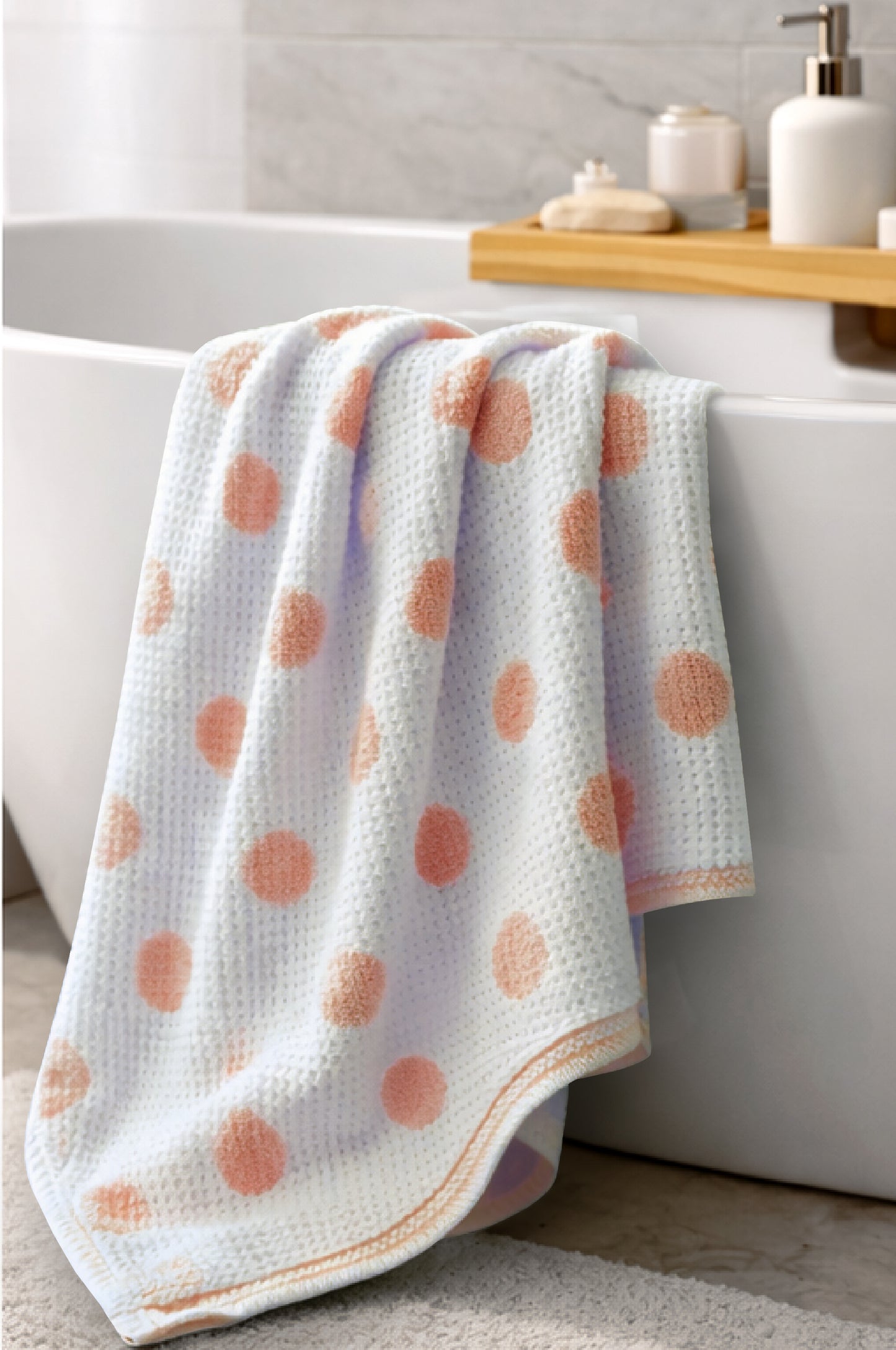 Yura 100% Premium Cotton Waffle Weave