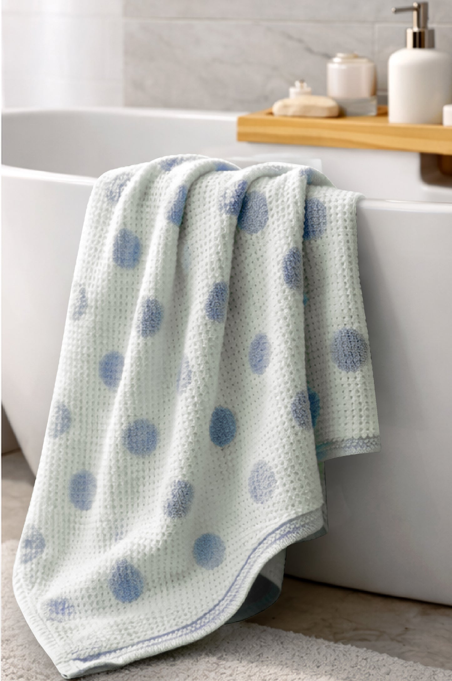Yura 100% Premium Cotton Waffle Weave
